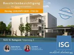 Neubau Mietkauf! 3-Zimmer mit Eigengarten, Carport, Top 2