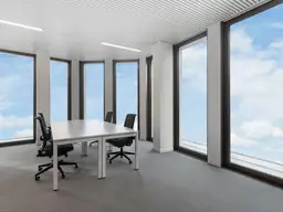 All-inclusive-Zugang zu professionellen Büroräumen für 4 Personen in Regus Twin Towers 