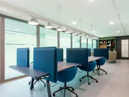 Coworking-Bereich in Regus Messecarree 
