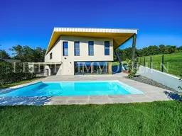 * TOP PREIS * HOCHWERTIGE LUXUSVILLA - IMPOSANTE ARCHITEKTUR &amp; BEEINDRUCKENDES DESIGN IN RUHIGER, IDYLLISCHER LAGE *