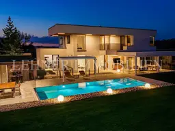*** WERNDORF *** EXKLUSIVE LUXUSVILLA MIT GRÜNBLICK NAHE DER MUR - MODERNES WOHNEN AUF HÖCHSTEM NIVEAU ***
