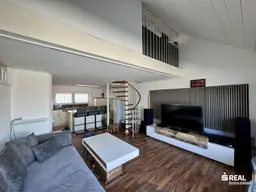 Tolle 3-Zimmer-Maisonettewohnung mit Balkon und Tiefgarage