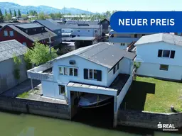 Ferienhaus inklusive Motorboot und Bootsgarage