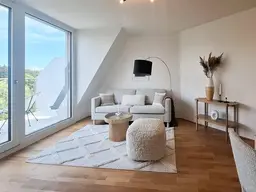 Provisionsfreie Designer-Dachgeschosswohnung (Erstbezug) mit 2 Zimmern inklusive Garagenstellplatz in Toplage des 14. Bezirks – Goldschlagstraße 191 – direkt vom Eigentümer!