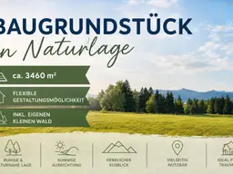 Sonnig gelegenes Baugrundstück mit herrlichem Ausblick