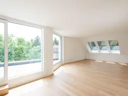 Dachgeschoß-Traum mit Grünblick-Terrasse - 50 : 50 zinsloseVerkäuferfinanzierung !!