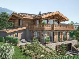 Sonniges Grundstück mit Baubewilligung für „Alpin-Chalet Aurach“