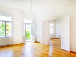 Sonnendurchflutete Altbau-Eleganz in Top-Ruhelage 