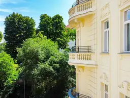 Traumhafte Altbauwohnung mit Parkblick und Balkonen