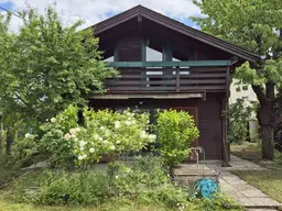 Sommerhaus mit schönem Garten am Schloss-See