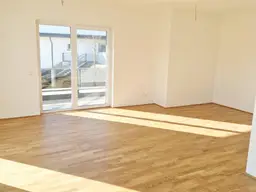 Erstbezug und Ruhelage in Mariatrost: moderne 4-Zimmerwohnung mit Terrasse, mit Garten und 2 Tiefgaragenplätze