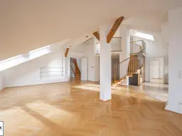 Wohnen in der Innenstadt: 3-Zimmer-Wohnung mit Terrasse und traumhaftem Ausblick // Albertina