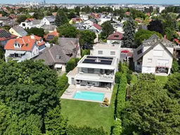 Stilvolles, top ausgestattetes Einfamilienhaus in Perchtoldsdorf lässt keine Wünsche offen: Garten, Pool, PV Anlage, Sauna, Keller, Garage uvm.!