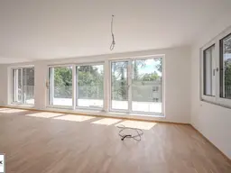 Exklusiv Wohnen in Grünruhelage: großzügige 2 Zimmer Erstbezugswohnung mit südseitiger 30m2 Terrasse – jetzt vormerken &amp; 9/25 einziehen!