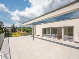 Penthousefeeling in grüner Stadtrandlage! Direkter Liftzugang &amp; große Dachterrasse: 2 Zi.-Erstbezugswohnung im Projekt Villa Mauerbach2! Jetzt vormerken!