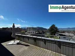 Großzügige 3 Zimmer-Penthousewohnung | Terrasse | Aussicht