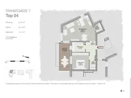 Extravagante 2-Zimmer Wohnung