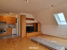 2-Zimmer-Wohnung im 1. OG