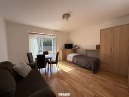 Stilvolle 1-Zimmer-Wohnung mit Terrasse und Eigengarten