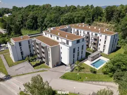 Exklusive 4-Zimmer-Neubauwohnung mit Pool, Panorama-Dachterrasse &amp; Blick über St. Pölten