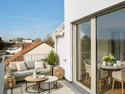 sofort einziehen und ankommen! letzte 3 -Zimmer-DG Wohnung mit 2 Terrassen und eigenem Gartenabteil_T29_PROVISIONSFREI!_Kleegarten 