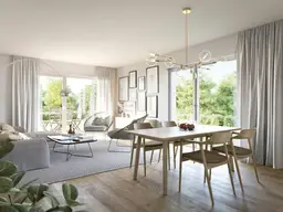 Helle und gut geschnittene 2-Zimmer-Wohnung Balkon und Gartenabteil_Top 15_PROVISIONSFREI! Kleegarten