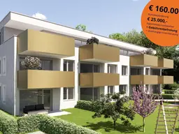 3- Zi. südwestseitige Gartenwohnung Top B4 in Seenähe mit Wohnbauförderung 