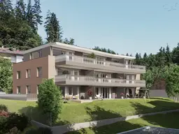 2-Zi Gartenwohnung mit 54 m² Garten Top 2