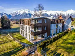 Premium Neubau Gartenwohnung mit fantastischer Aussicht neben Wald und Wiese IGLS Ortseingang