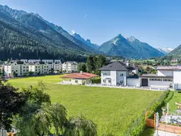 Penthouse mit Terrasse und Gletscherblick