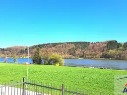 Jeden Morgen den Blick auf die Donau genießen!