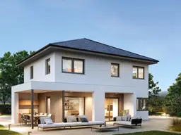 TOP Immobilie ! Neubau Erstbezug ! Modernes Familienhaus in schöner Siedlungslage !