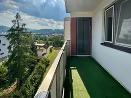 AB SOFORT I DIREKT AN DER MUR I 5. STOCK I SCHÖNER AUSBLICK I ABSOLUTE RUHELAGE I LOGGIA I ZENTRAL I PROJEKT WOHNEN