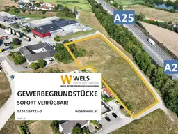 Gewerbegrundstück (gewidmet) Nähe ÖBB-Terminal Wels