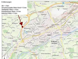 Betriebsbaugebiet in Wels-Oberthan, unmittelbar an der Autobahn - gewidmet !