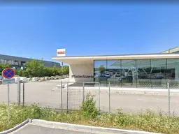 TOP-Betriebsobjekt (B-Widmung!) - direkt an der Abfahrt A25/Wels Nord - mit repräsentativem Schauraum, Top-Büroflächen, Lager- und Freilagerflächen!