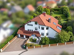 Großzügig wohnen auf über 1.400 m² Grund: Gepflegtes Ziegelmassivhaus mit Wintergarten+Doppelgarage