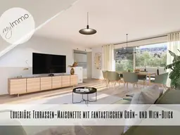 Luxuriöse Terrassen-Maisonette mit fantastischem Grün- und Wien-Blick