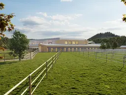 Einzigartiges Landgut mit Plan für moderne Reitsportanlage!