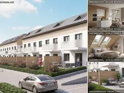Sonnige Eck-Terrassenwohnung mit Eigengarten