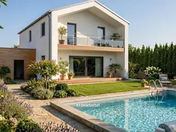 Modernes Einfamilienhaus mit zeitlosen Charme