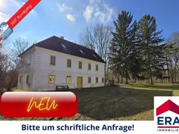 Rannersdorf KAUF - Beeindruckendes Herrenhaus/Mühle auf imposanten Areal eventuell Pferdeoase