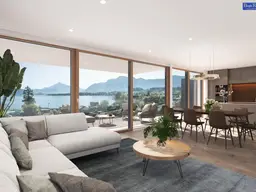 Moderne Dachgeschoß Wohnung, mit traumhaften Panorama!