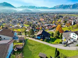 Einzigartiges Baugrundstück mit spektakulärer Aussicht im Vorderland