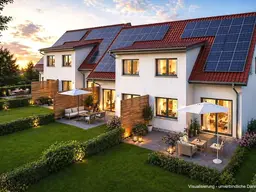 Stilvolle Doppelwohnhäuser mit Flair und eigener Photovoltaikanlage