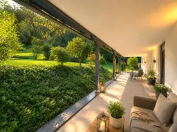 Elegantes Anwesen mit außergewöhnlichem Gartenflair
