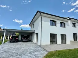Maria Saal - St. Michael: Erstbezugs-Doppelhaushälfte SÜD-WEST Haus "A" mit TOP-Ausstattung