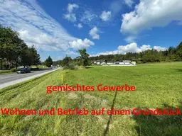 Wernberg Gewerbegrundstück in 1A Lage - Wohnen und Gewerbe möglich