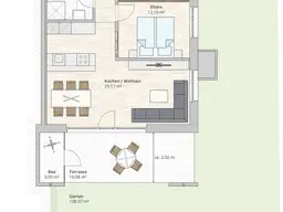3-Zimmer-Gartenwohnung (TOP 5) in Rankweil-Brederis, Korngasse 5
