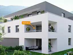 3-Zimmer-Terrassenwohnung (TOP 4) in Nenzing, Im Bruel 15